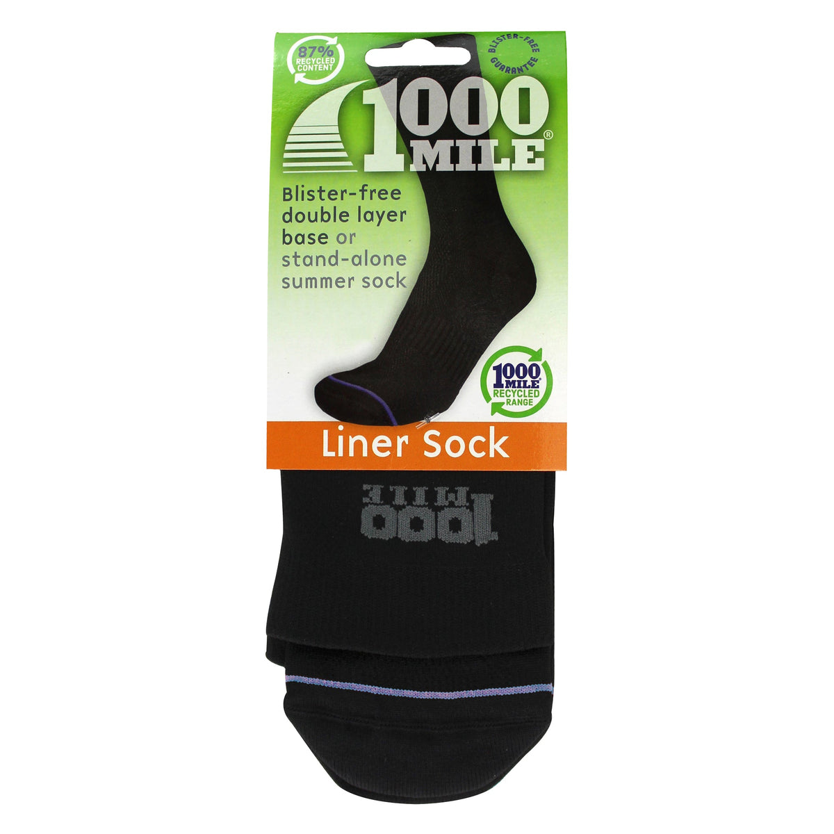 1 Pack Ladies Liner Repreve Socks
