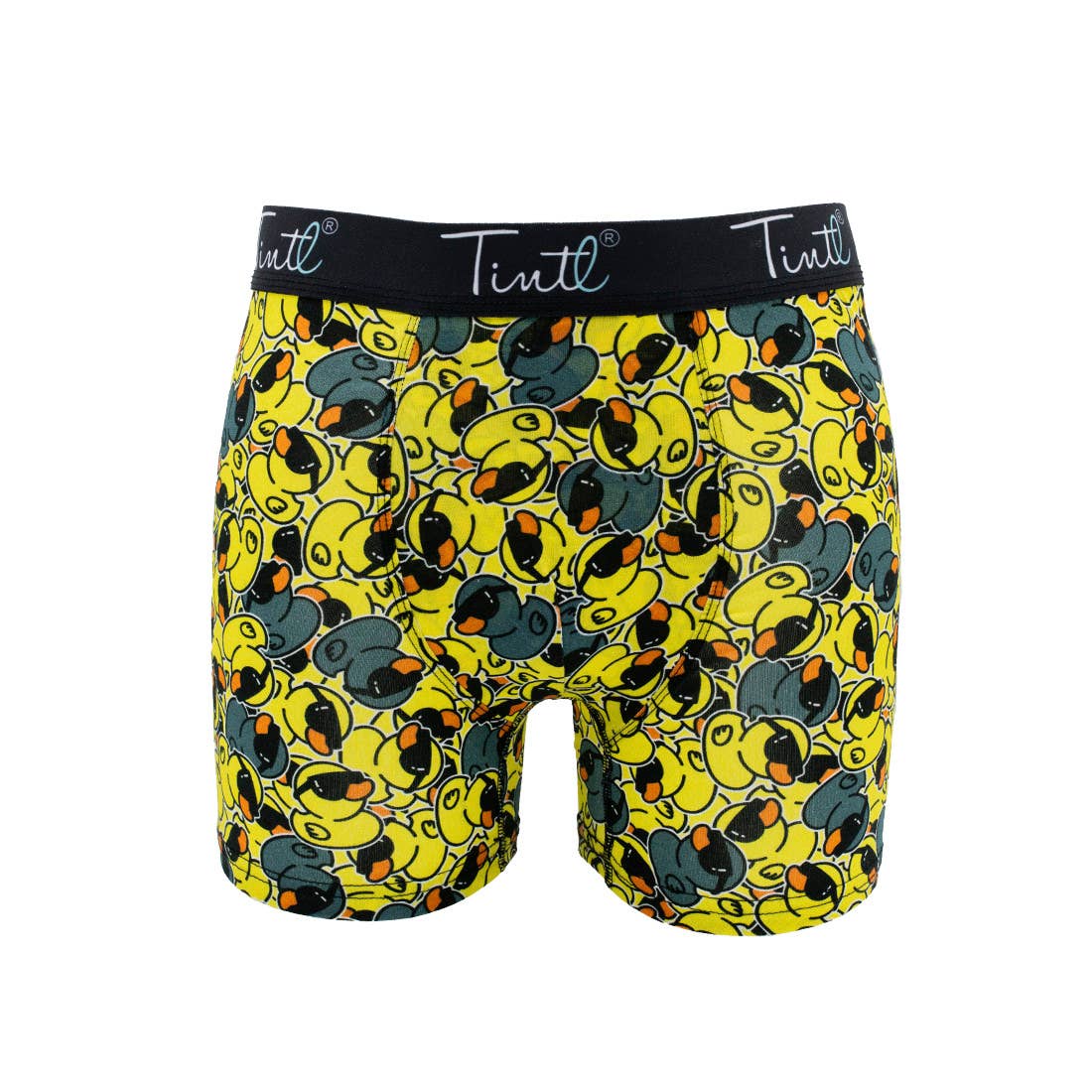TINtl Men's Cotton Boxer Shorts Ducky Print