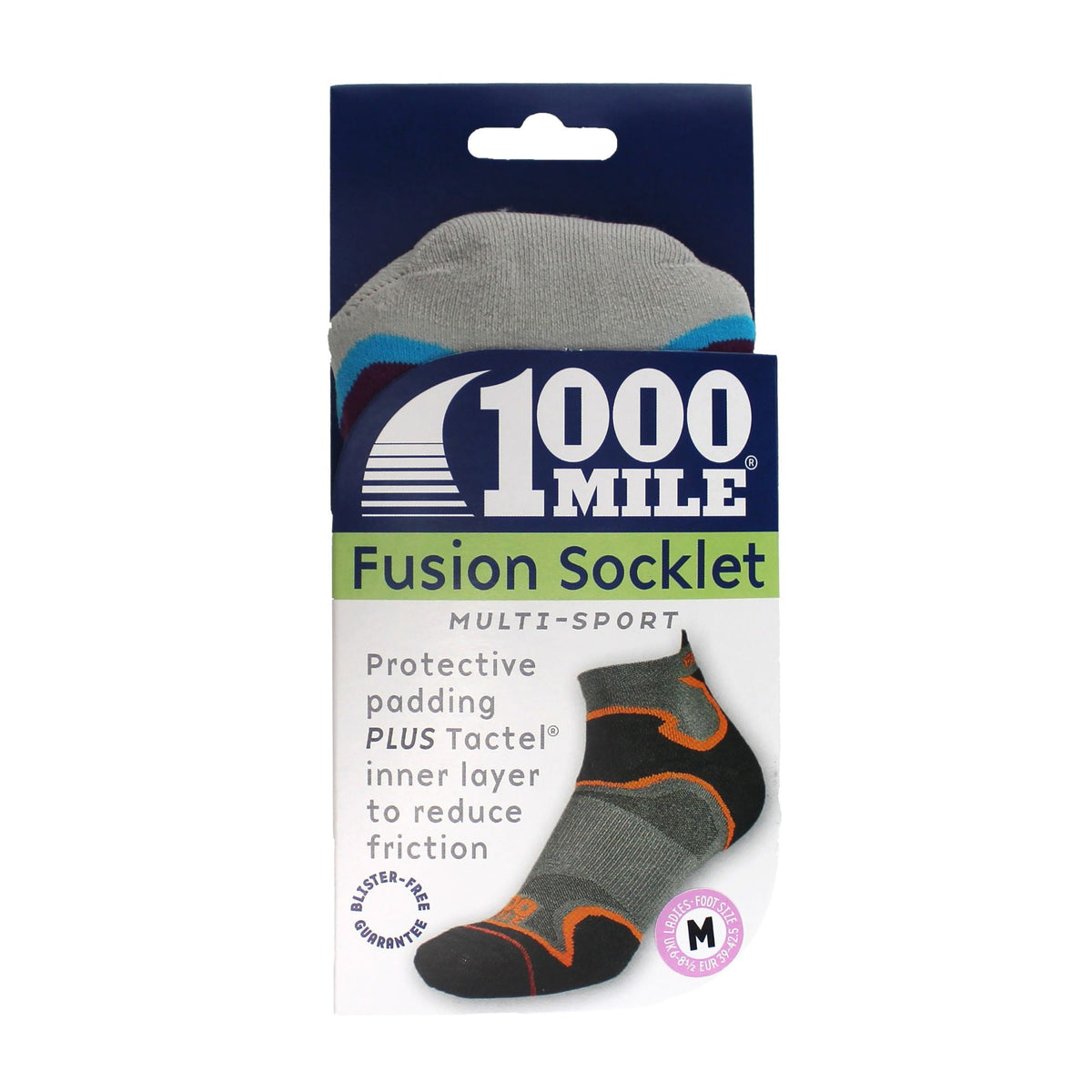 1 Pack Ladies Double Layer Fusion Ankle Socks