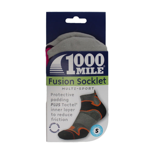 1 Pack Ladies Double Layer Fusion Ankle Socks
