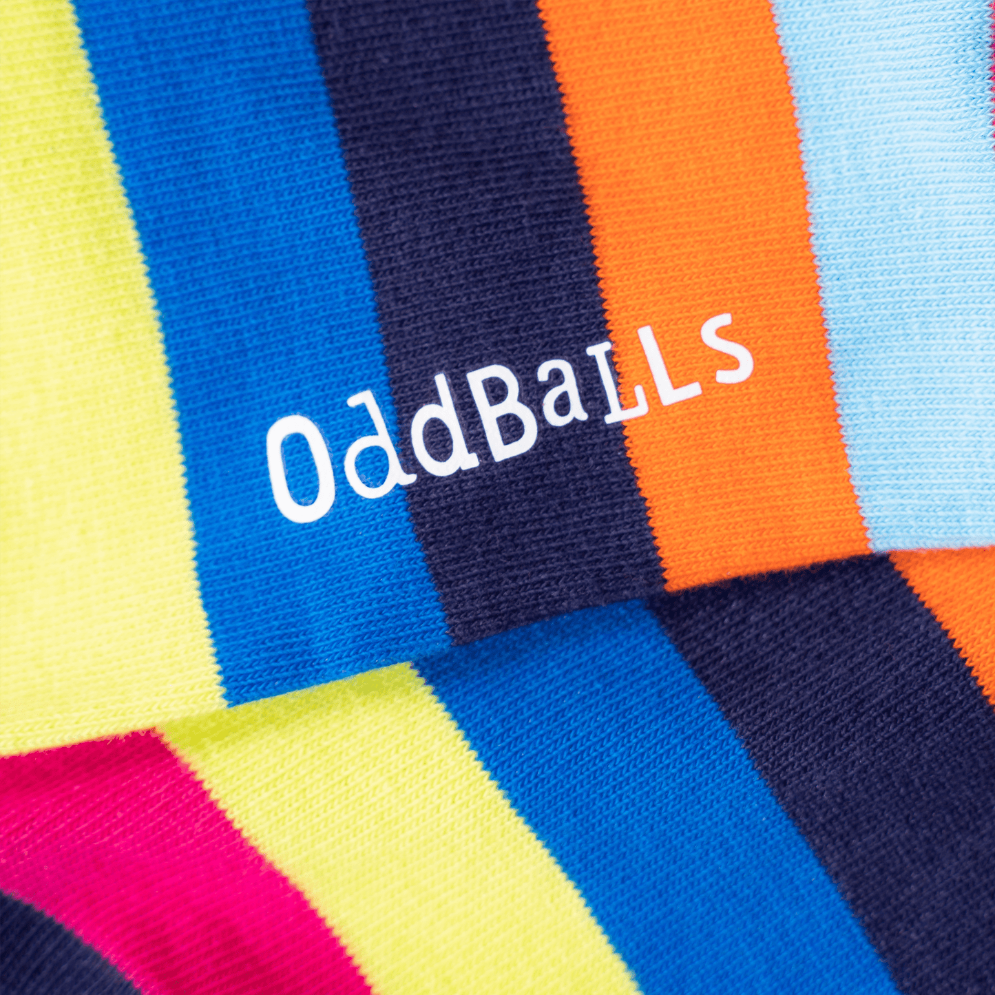 OddBalls Orange Stripes - Socks