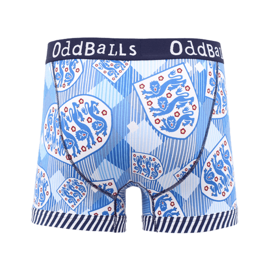 OddBalls ENGLAND FA Retro - Mens Cotton Boxer Shorts