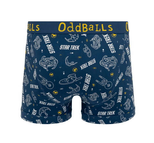 Star Trek Galaxy - Mens Cotton Boxer Shorts OddBalls