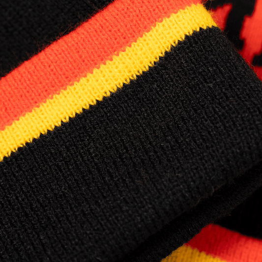 Black | Yellow | Red - Bobble Hat OddBalls