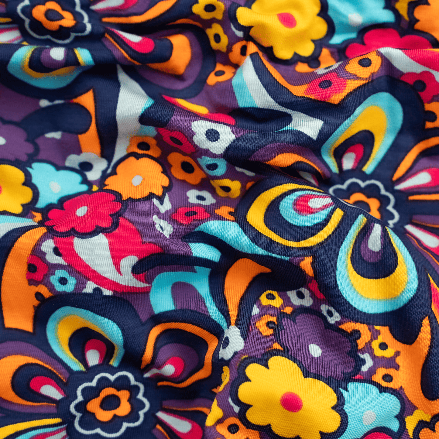 OddBalls Peace and Love - Mens Bamboo Boxer Shorts