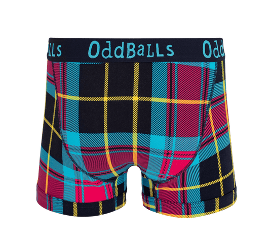 Tartan - Mens Cotton Boxer Shorts OddBalls