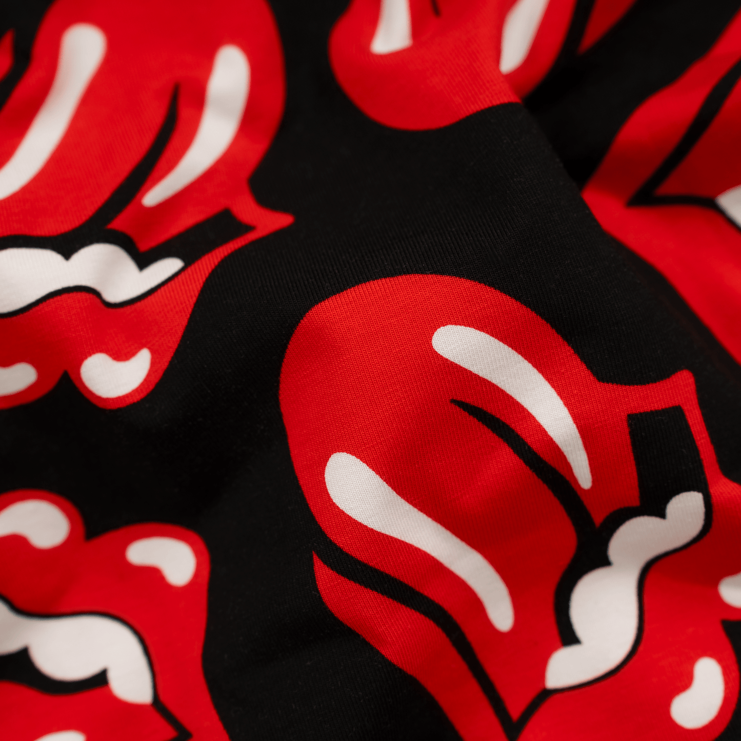 OddBalls The Rolling Stones Tongue - Mens Cotton Boxer Shorts