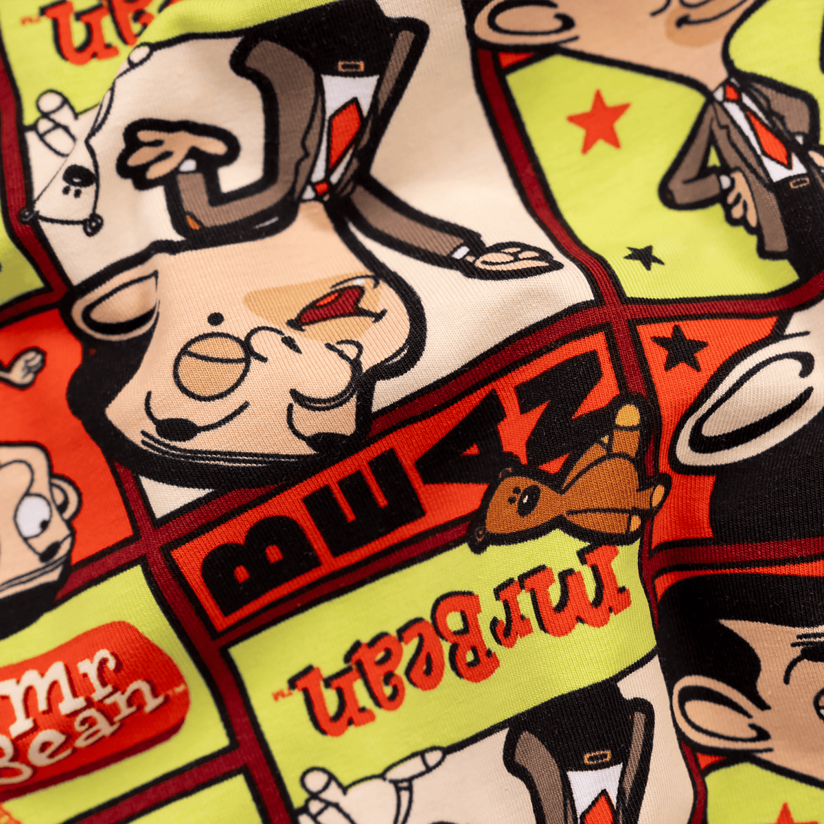 OddBalls Mr Bean Comic - Mens Cotton Boxer Shorts