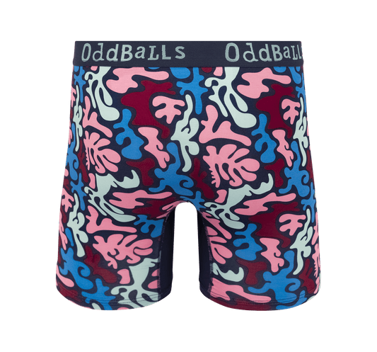 OddBalls Morph - Mens Bamboo Boxer Shorts
