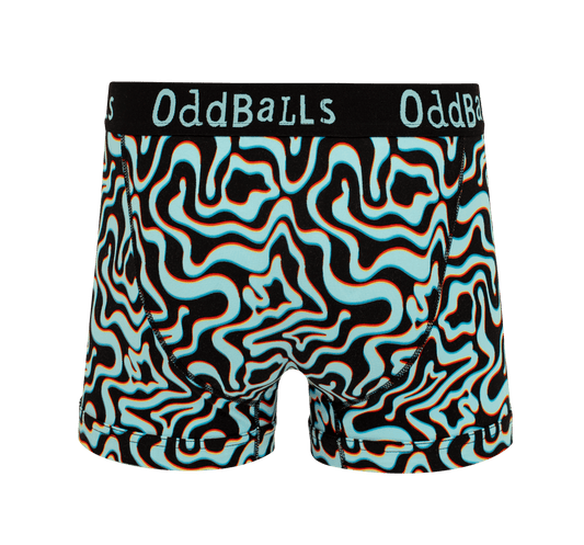 Neon Lava - Mens Cotton Boxer Shorts OddBalls