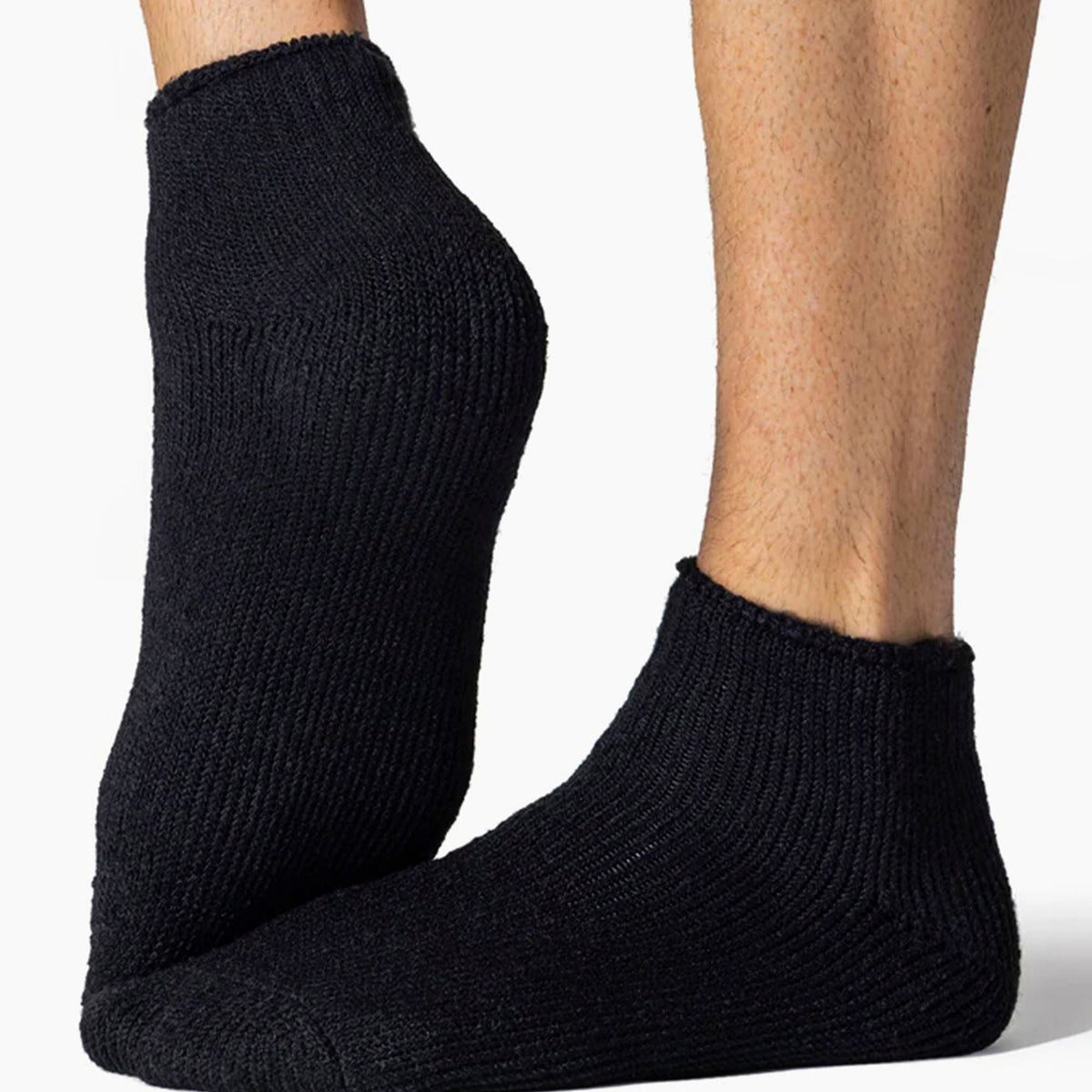 1 Pack Mens Low Cut Thermal Trainer Socks