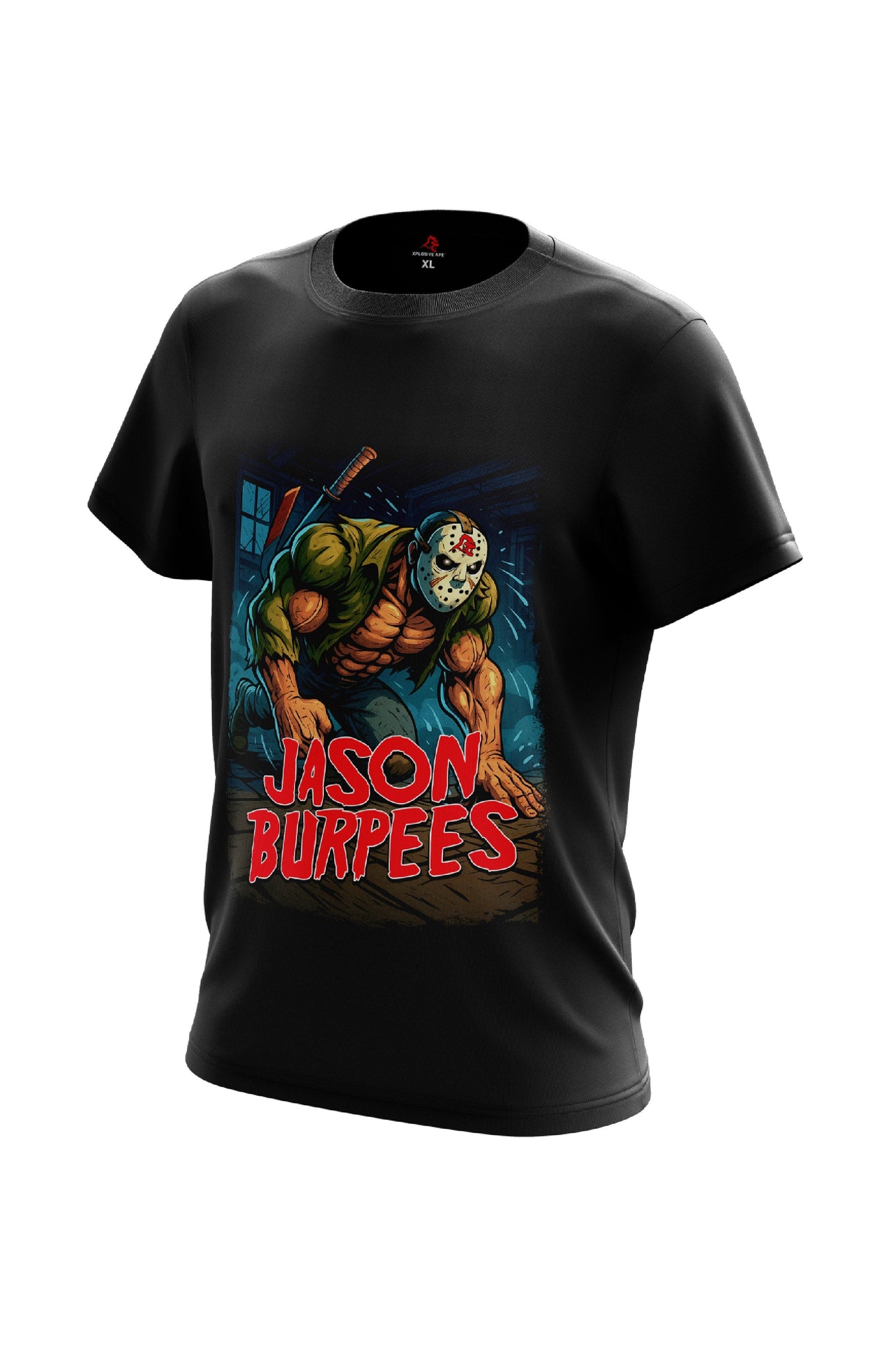 XAPE Jason Burpees Tee - Black Xplosive Ape