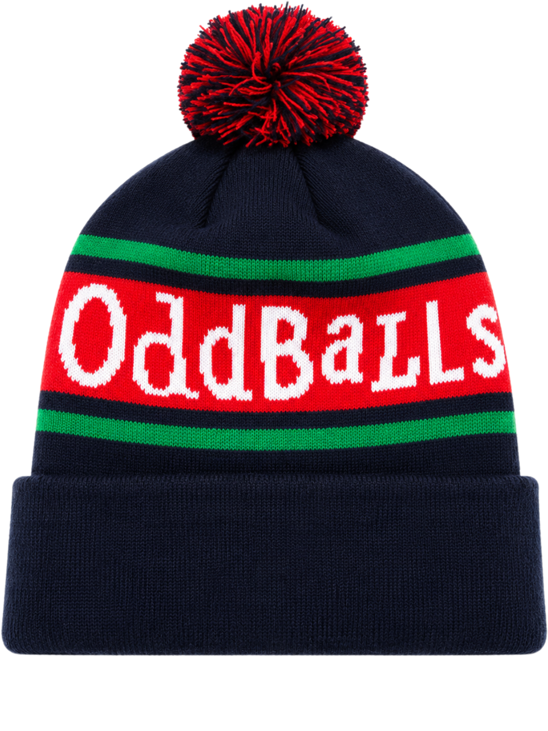 OddBalls X Madanai - The Pants People | Blue | Red | Green - Bobble Hat