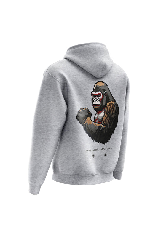 XAPE Powerhouse V3 Hoodie - Heather Grey Xplosive Ape