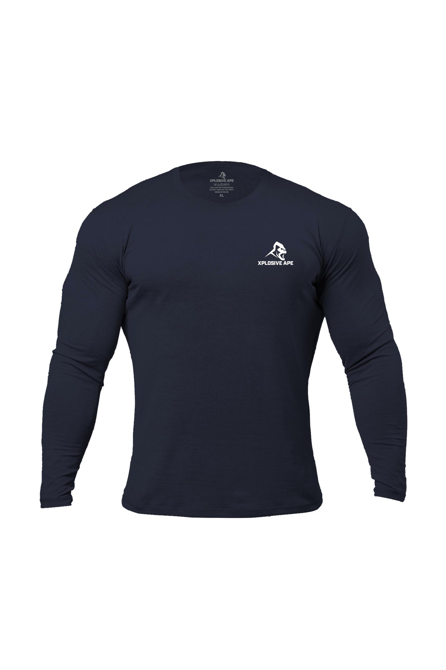 XAPE Prime Long Sleeve Tee - Navy Xplosive Ape