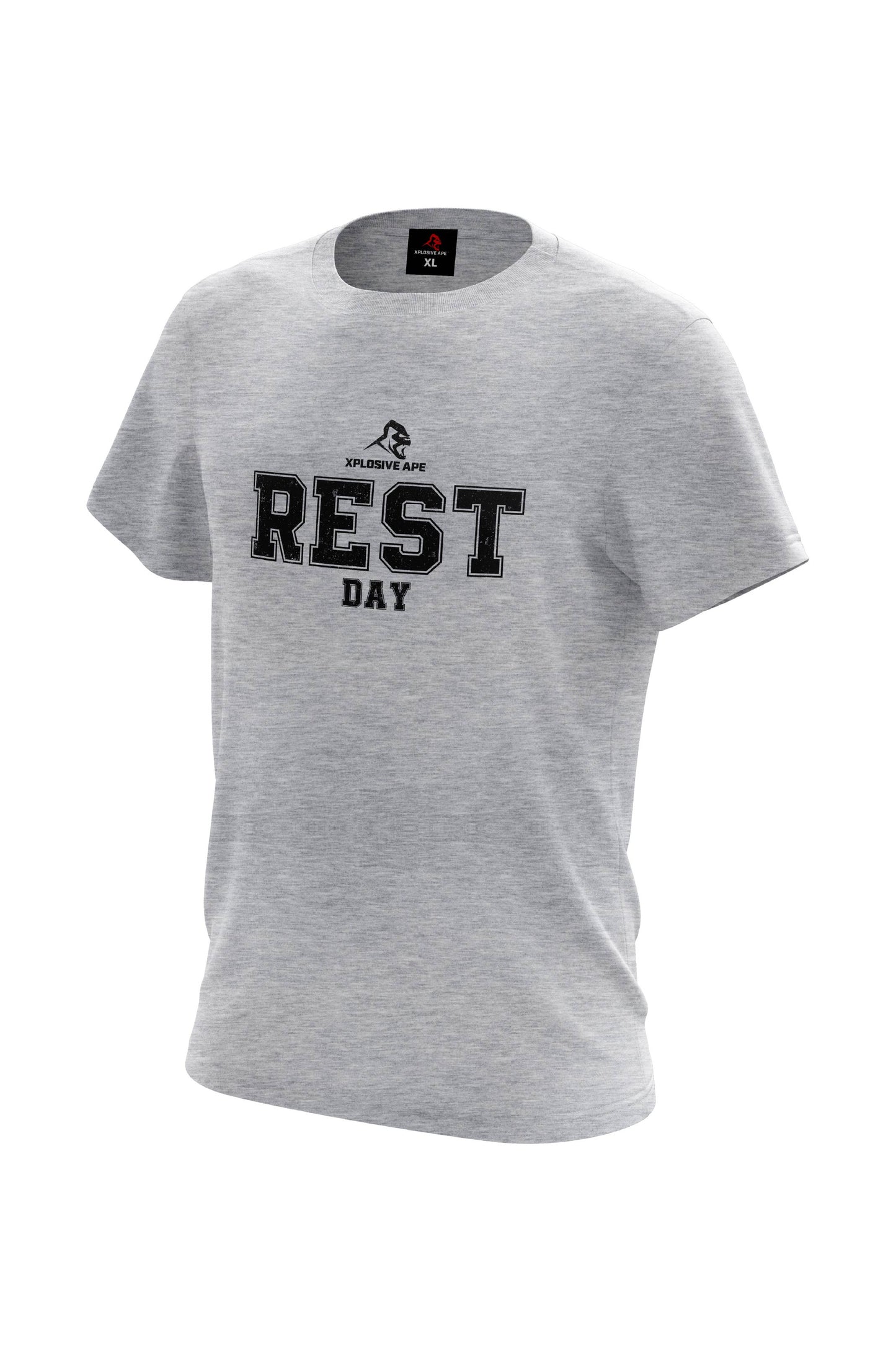 XAPE Rest Day V1 Tee - Sports Grey Xplosive Ape