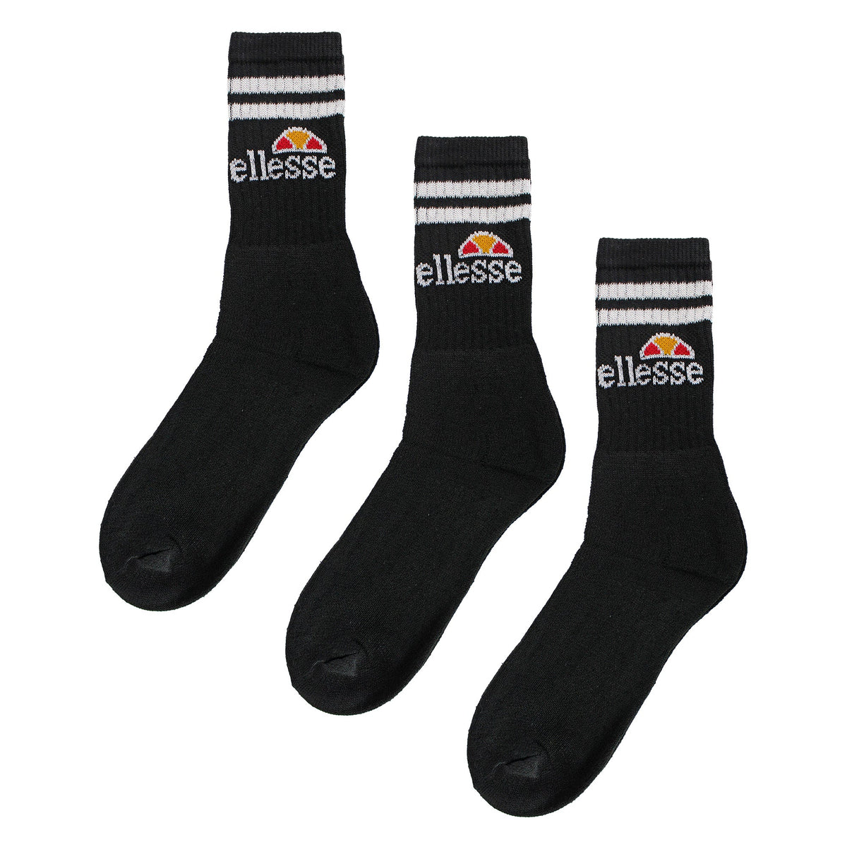 3 Pack Mens Vulloni Jacquard Logo Sport Socks