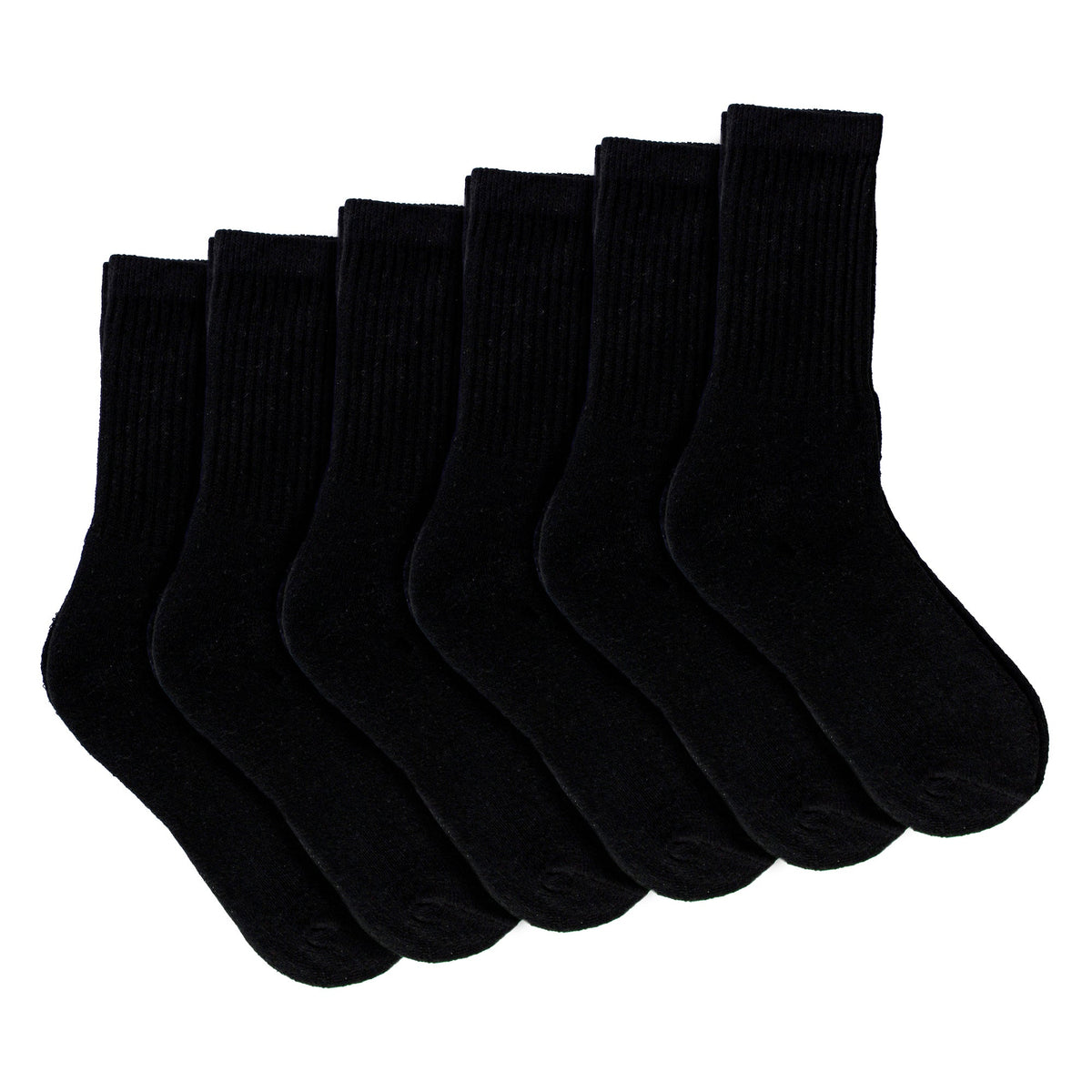 6 Pack Boys Breathable Cotton Sport Socks