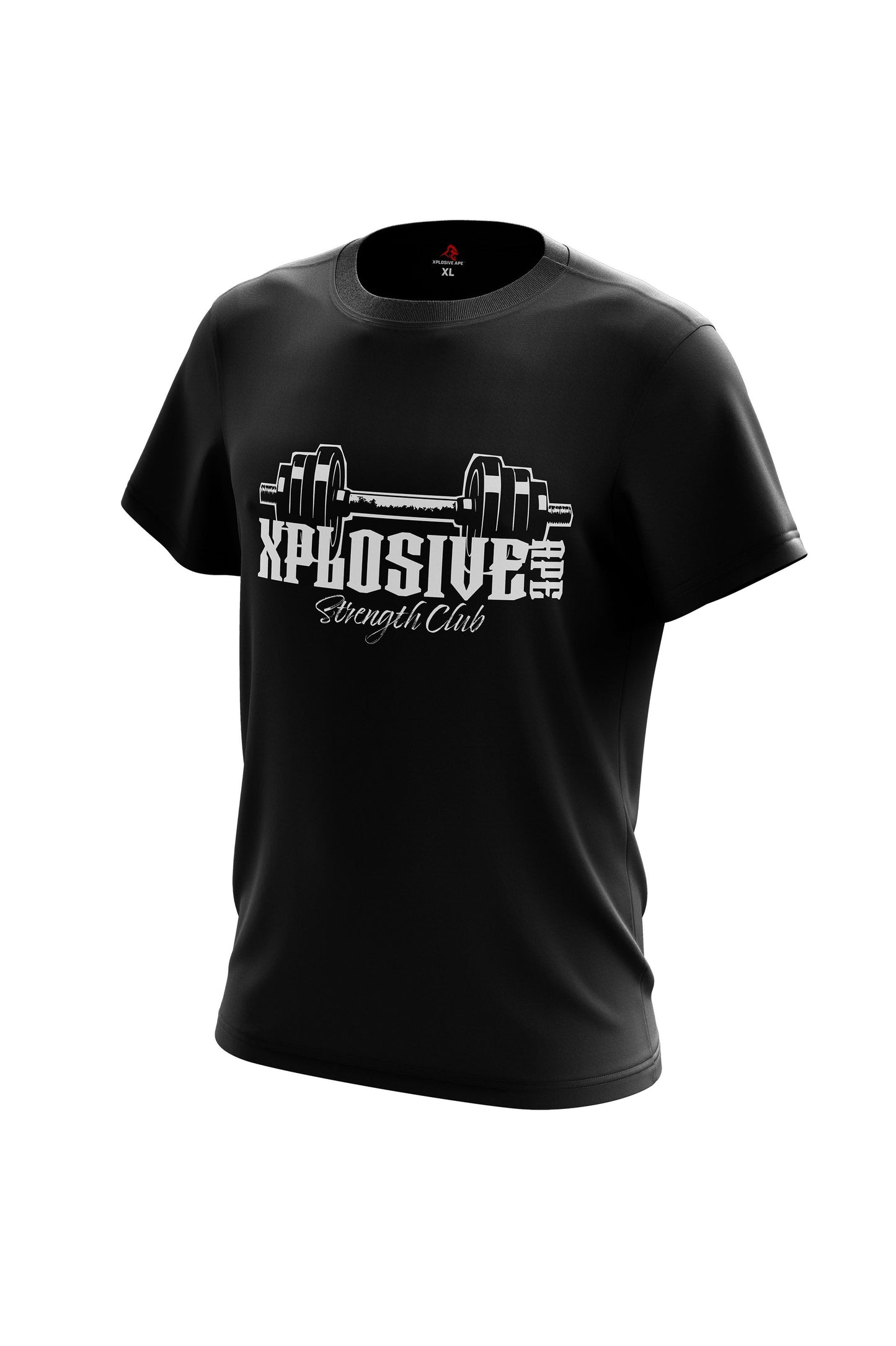 XAPE Strength Club Tee - Black Xplosive Ape