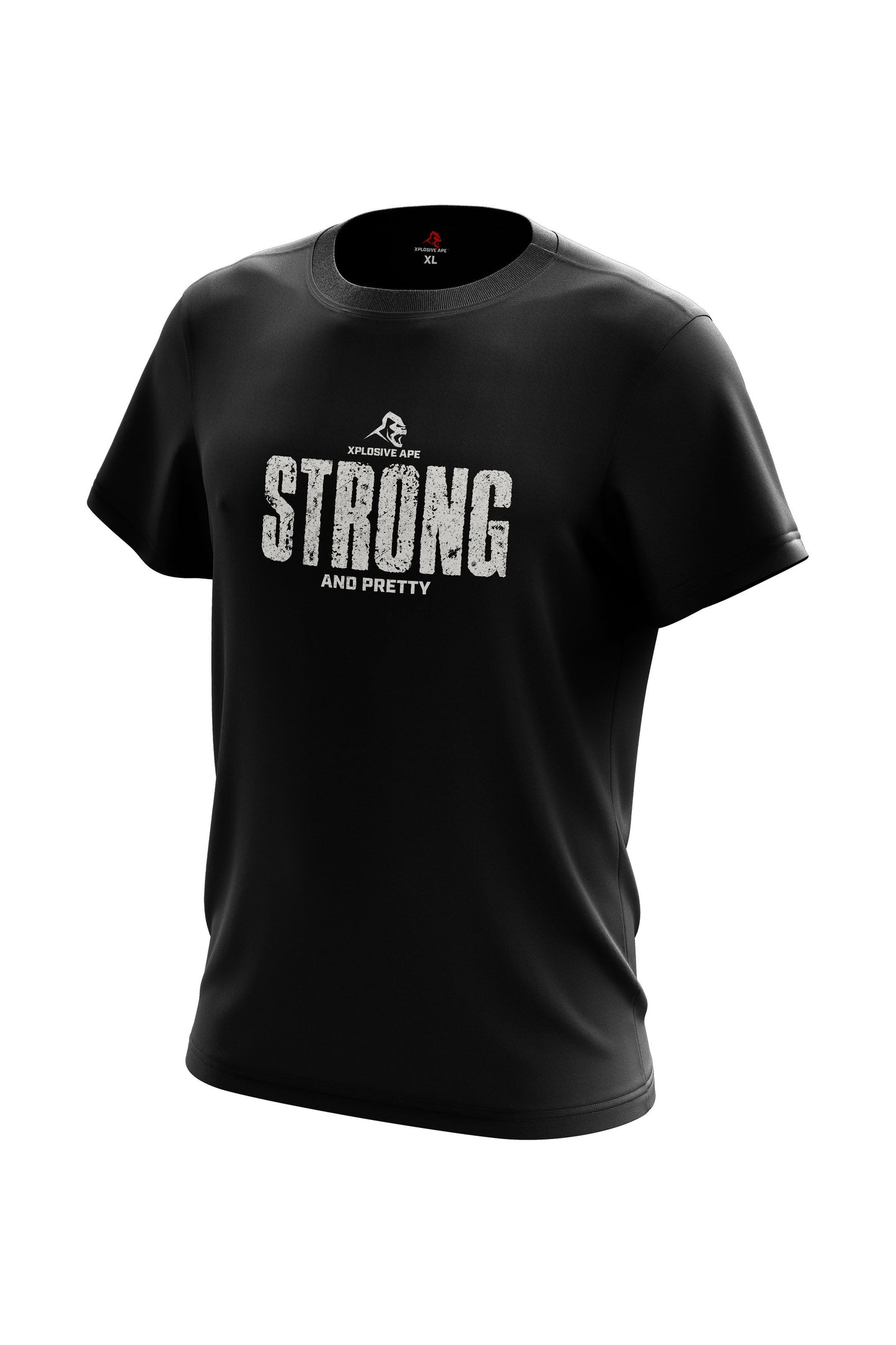 XAPE Strong & Pretty V2 Tee - Black Xplosive Ape