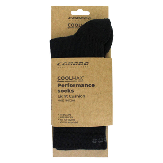Mens Ladies Performance Coolmax Socks | Breathable Cushioned Walking Socks