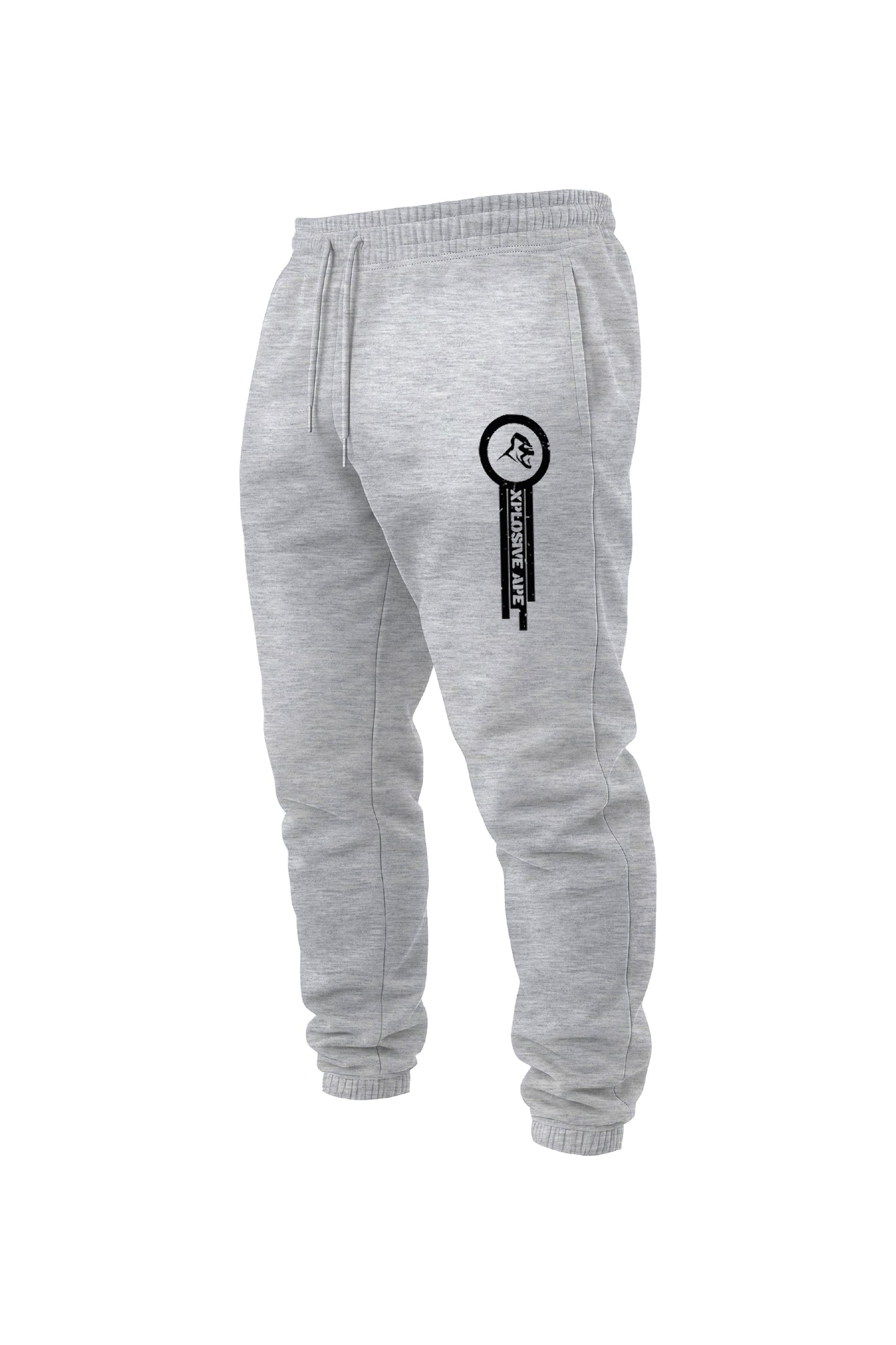 XAPE Panelled Joggers - Sports Grey Xplosive Ape