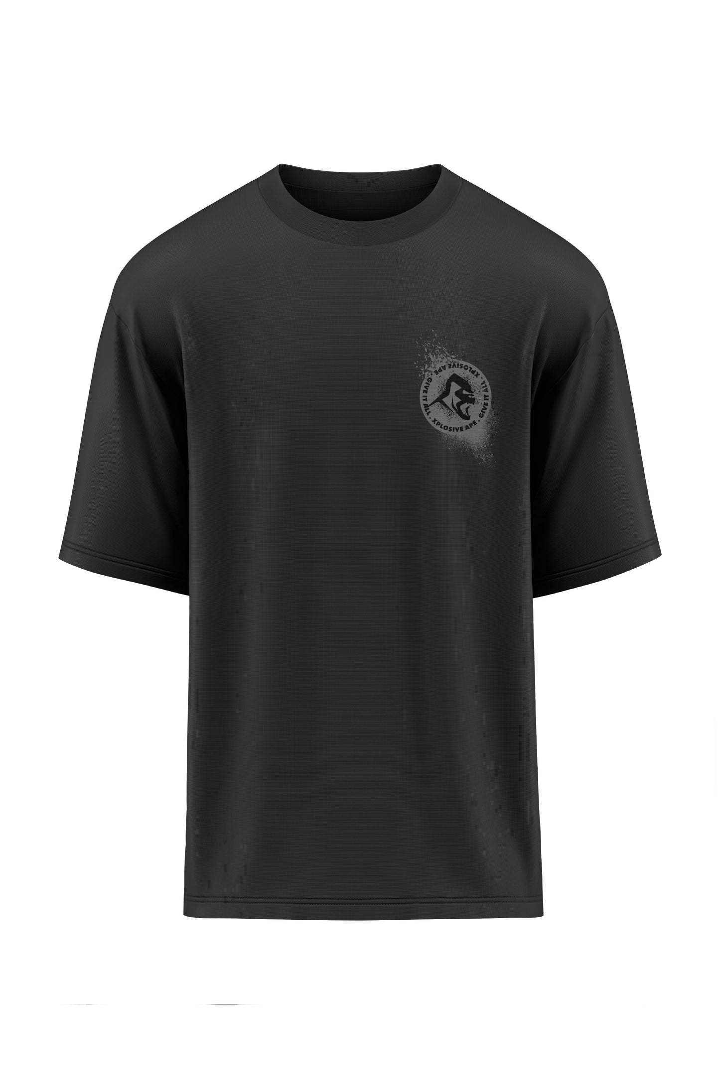 XAPE Volume Four Oversized Tee - Black Xplosive Ape