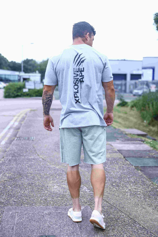 XAPE Ultimate Rag Shorts - Sports Grey Xplosive Ape