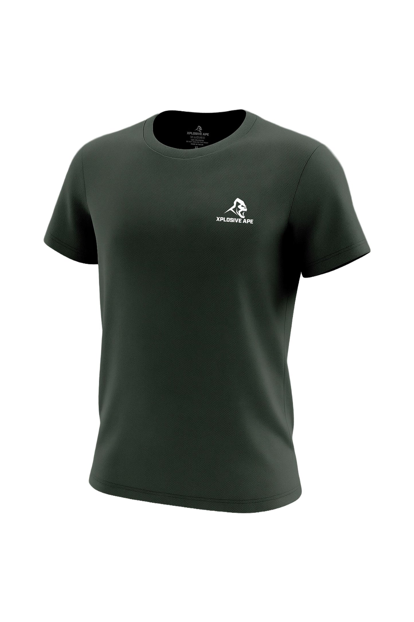 XAPE Prime Tech Tee - Forest Green Xplosive Ape