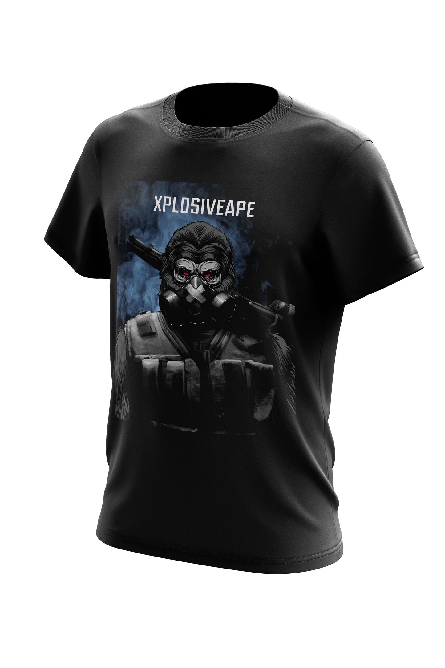 XAPE Pumpaction Tee - Black Xplosive Ape