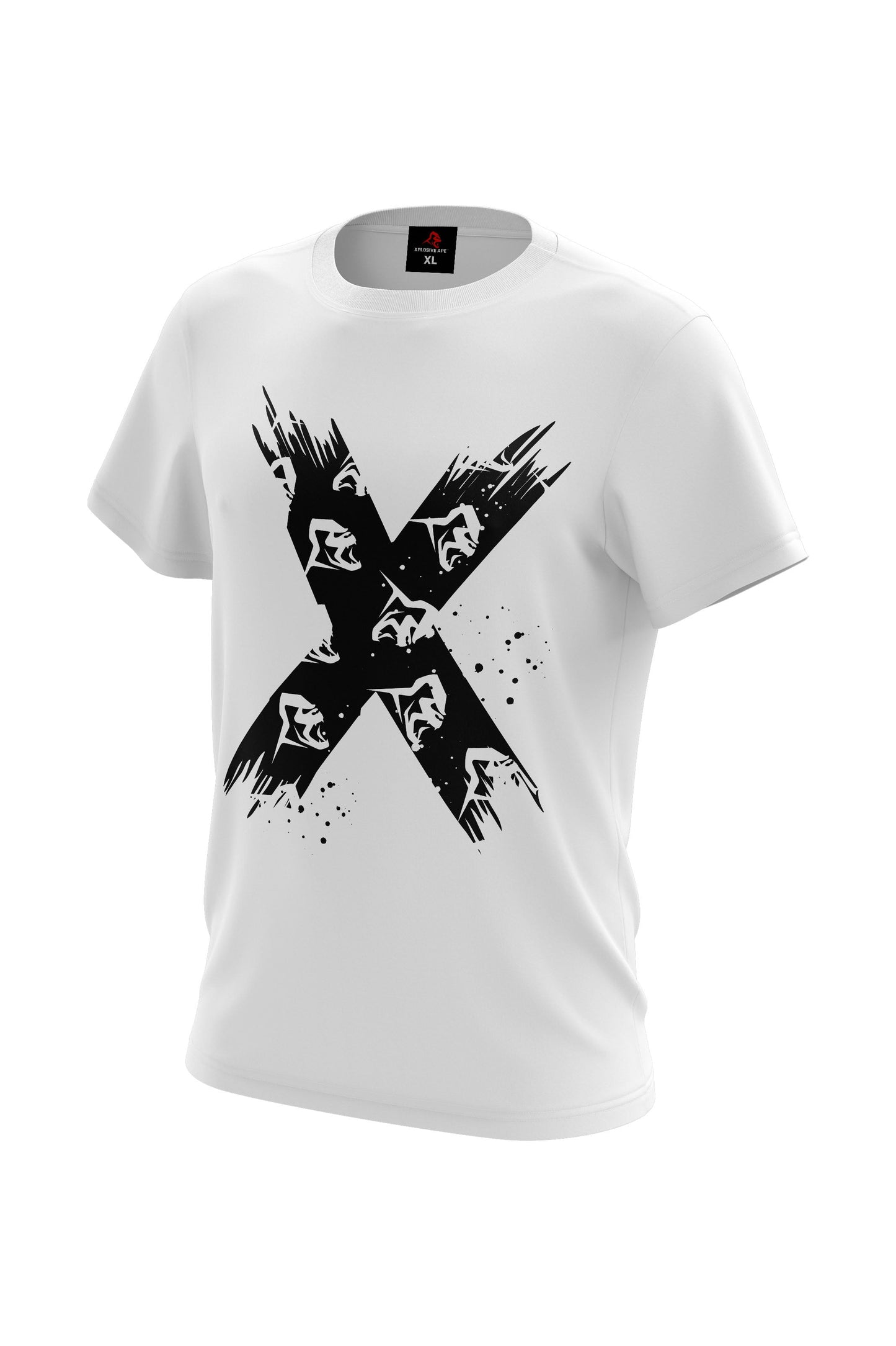 XAPE X Tee - White Xplosive Ape