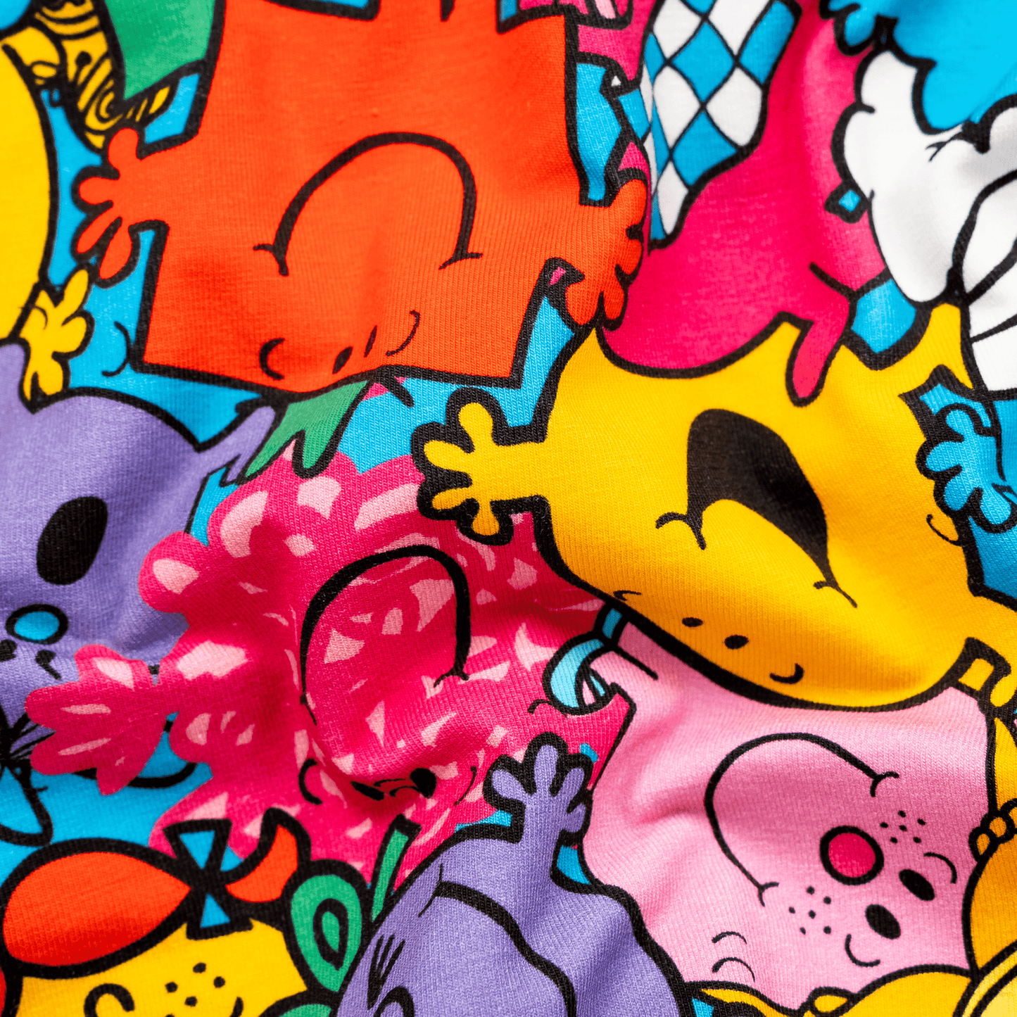 OddBalls Mr Men Multi - Mens Cotton Boxer Shorts