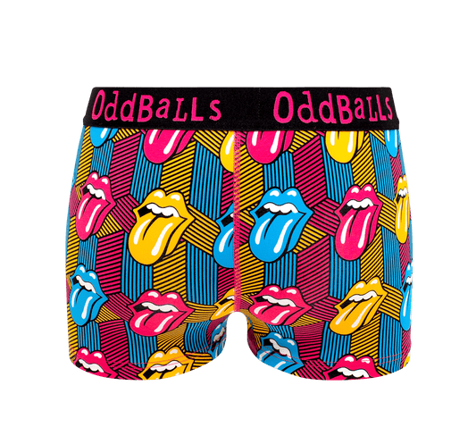 OddBalls The Rolling Stones - Retro - Ladies Boxers