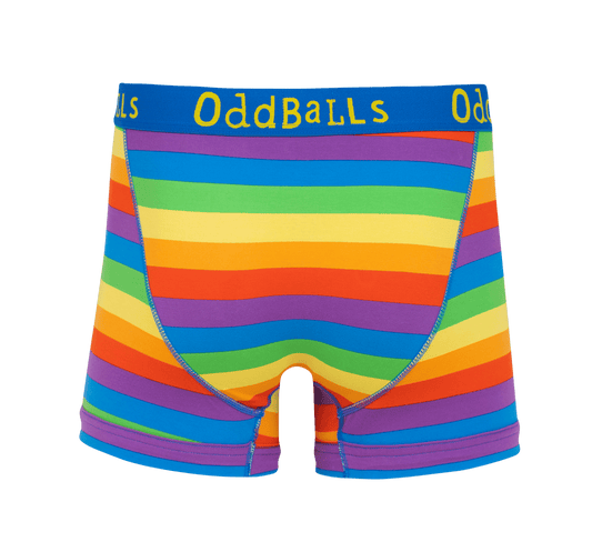 OddBalls Rainbow - Mens Cotton Boxer Shorts