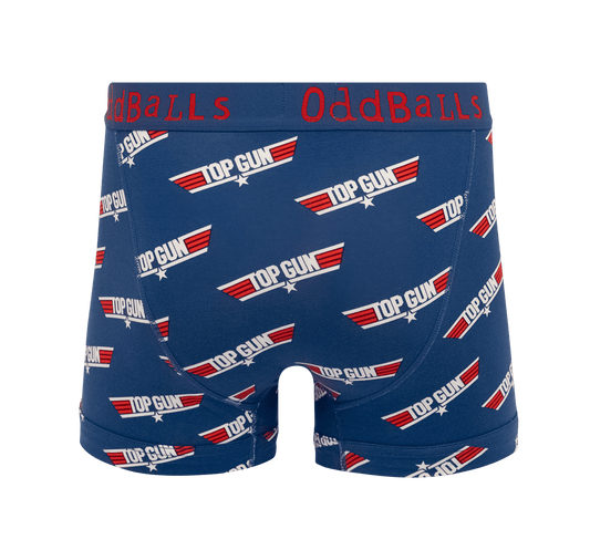 Top Gun Navy - Mens Cotton Boxer Shorts OddBalls