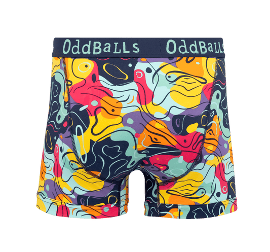 OddBalls Doodle - Mens Cotton Boxer Shorts