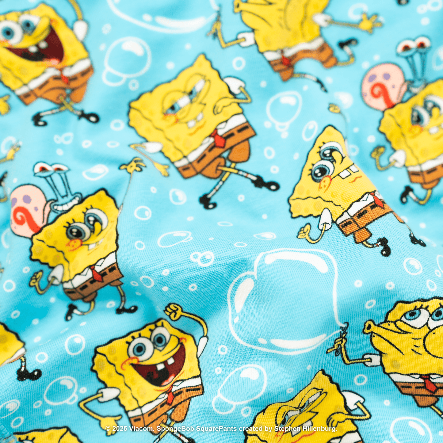 OddBalls SpongeBob SquarePants Bubbles - Mens Cotton Boxer Shorts