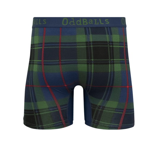 OddBalls Highlands - Mens Bamboo Boxer Shorts
