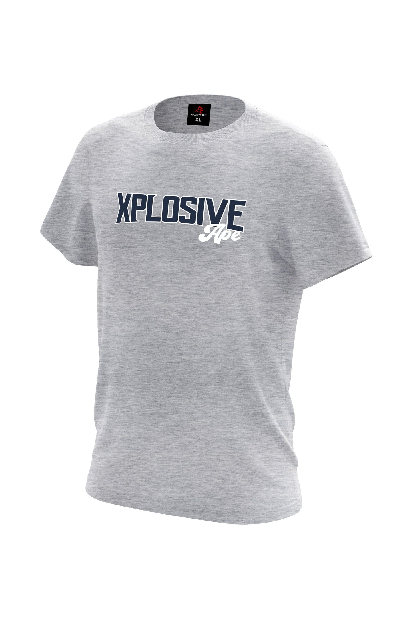 XAPE Legacy Mark Tee - Sports Grey Xplosive Ape