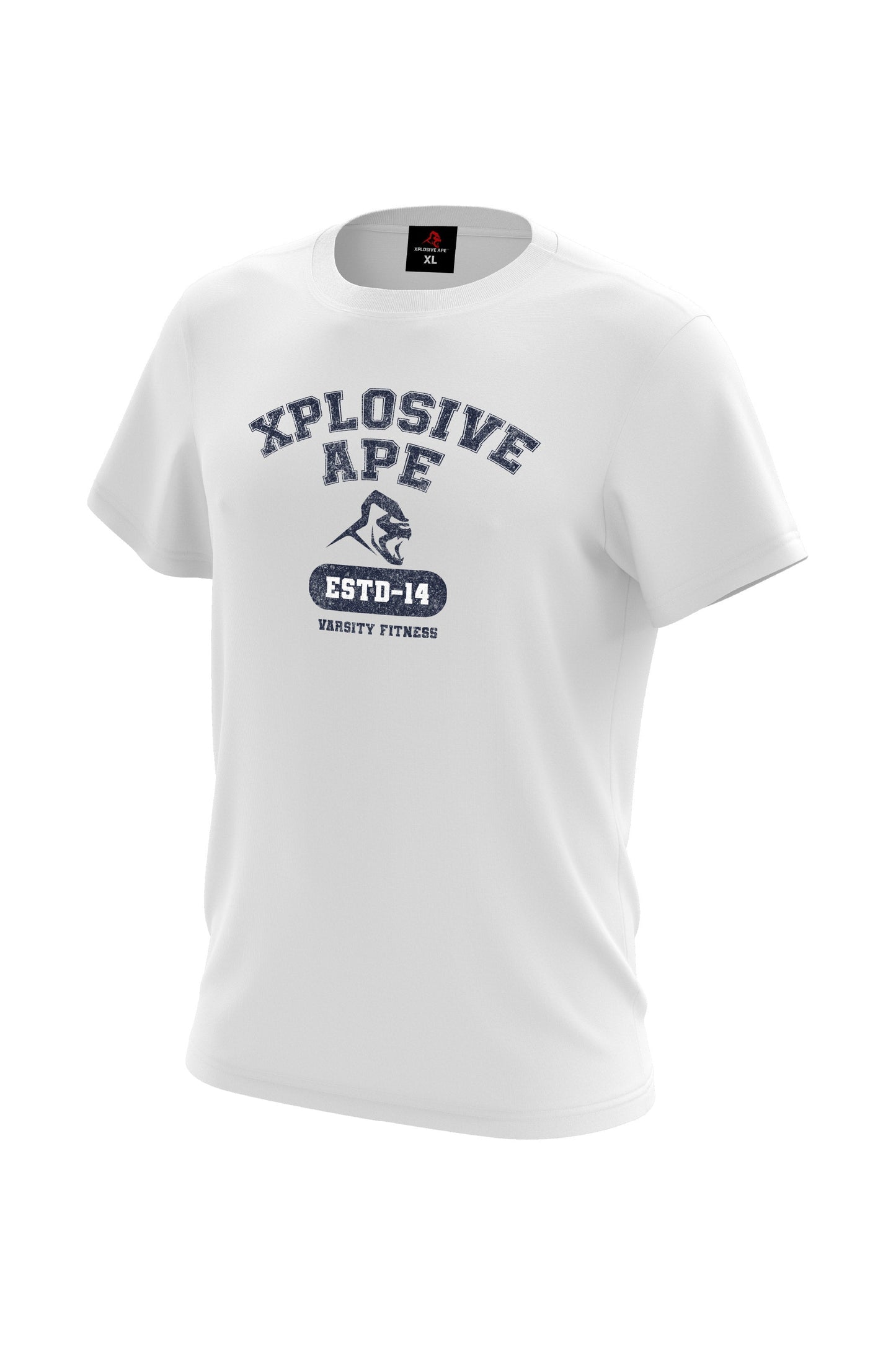 XAPE Zone 01 Tee - White Xplosive Ape