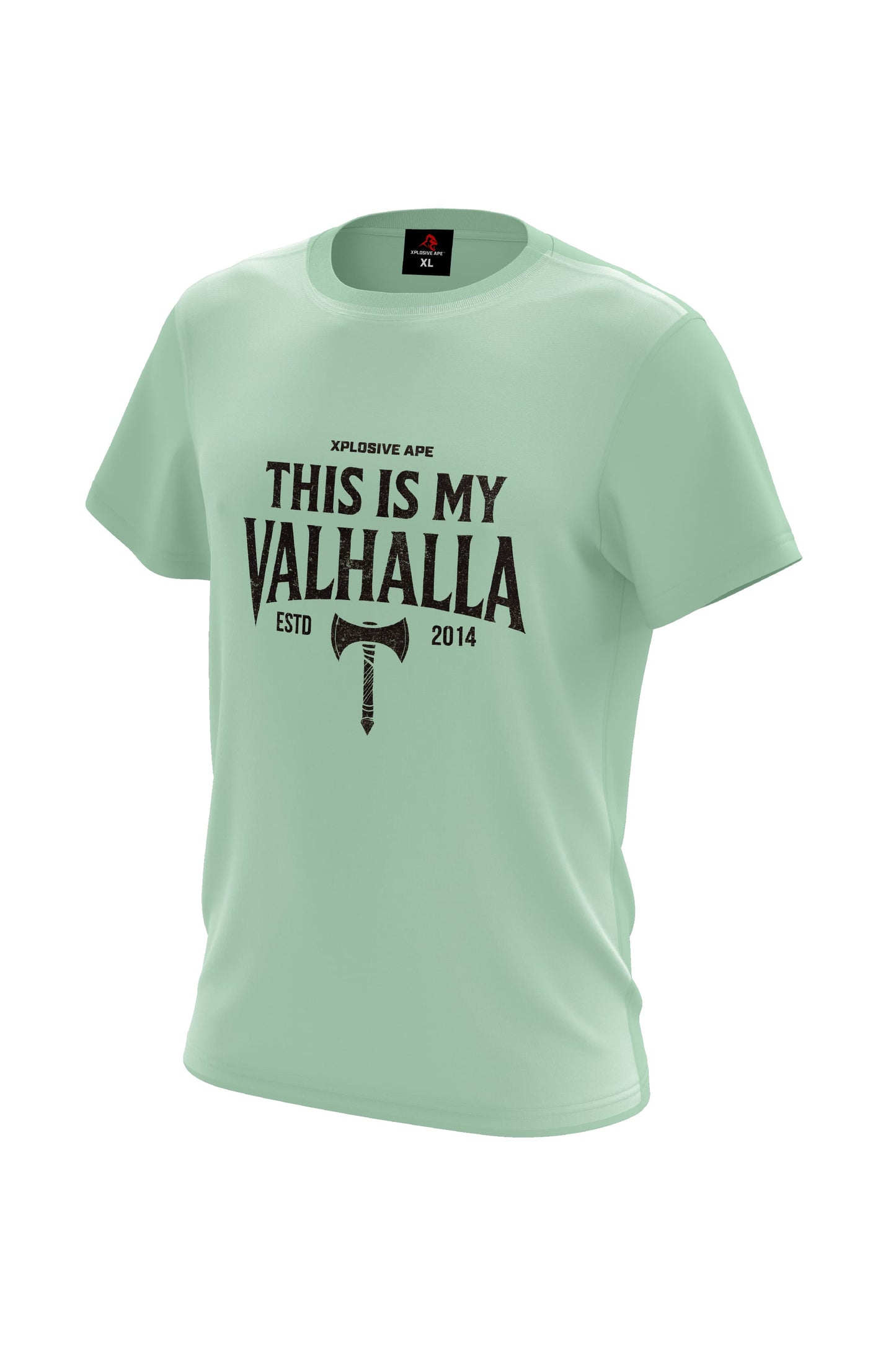 XAPE My Valhalla Tee - Mint Green Xplosive Ape