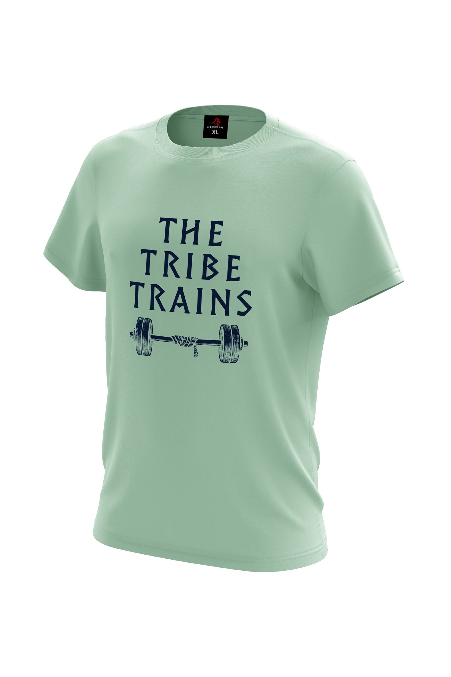 XAPE The Tribe Trains Tee - Mint Green Xplosive Ape