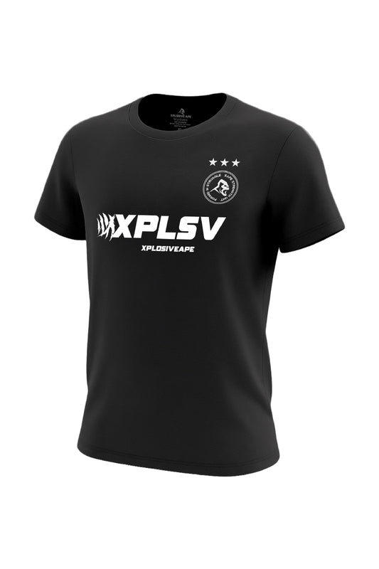XAPE Velocity Tech Tee - Black Xplosive Ape