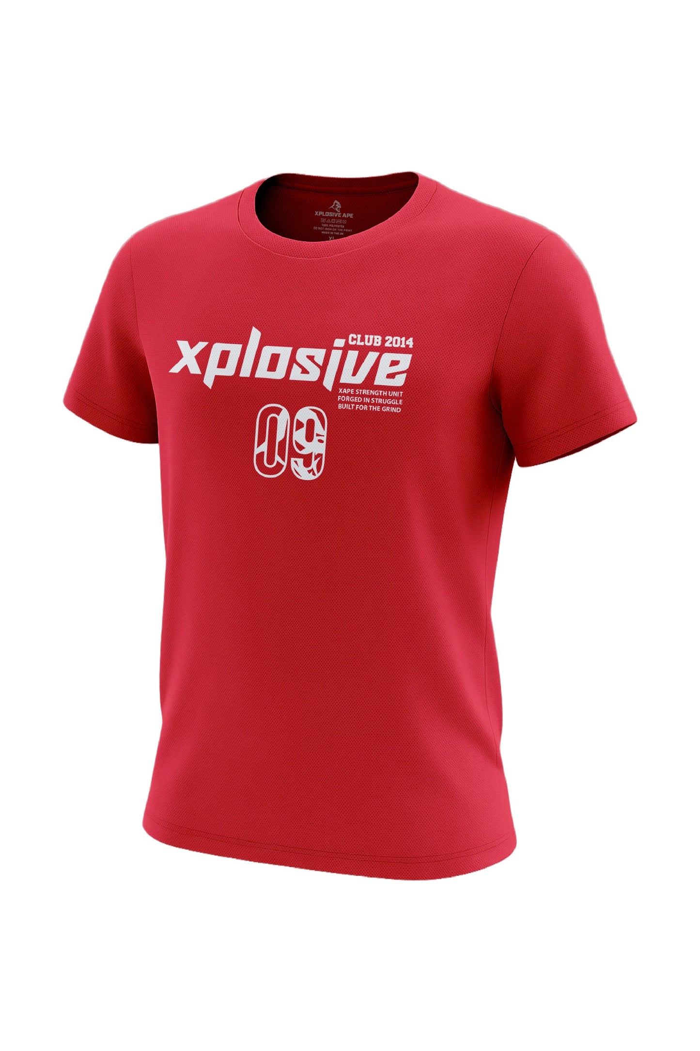 XAPE Strike Force Tech Tee - Red Xplosive Ape