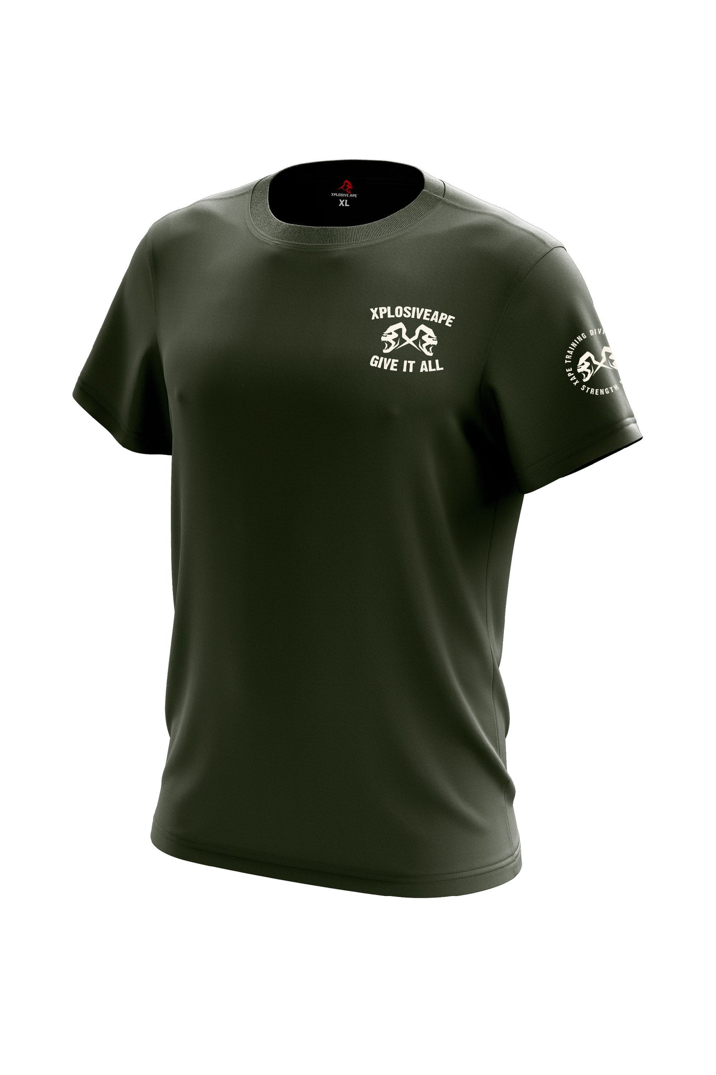 XAPE Kit 01 Tee - Military Green Xplosive Ape