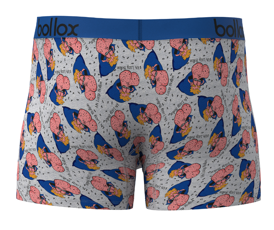 Bollox - Mr Lazy Bollox  - Men's Trunk - Bamboo & Cotton Blend (1Pack)