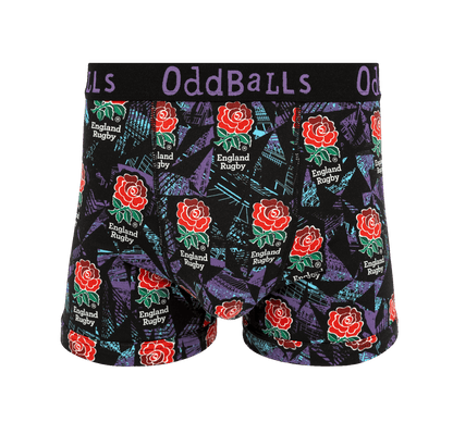 OddBalls England Rugby Union Alternate 25/26 - Mens Boxer Shorts