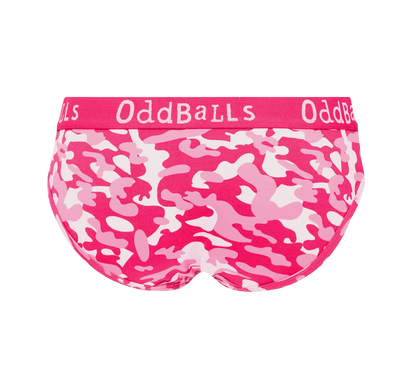 OddBalls Pink Commando - Ladies Briefs