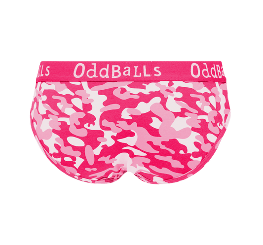 OddBalls Pink Commando - Ladies Briefs