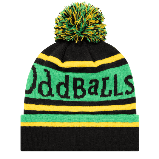 Black | Yellow | Green - Bobble Hat OddBalls
